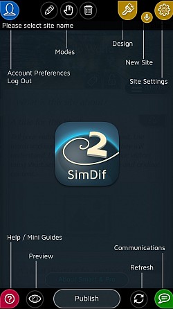 Se on täysin varusteltu verkkosivustojen rakennustyökalu Android-puhelimellasi